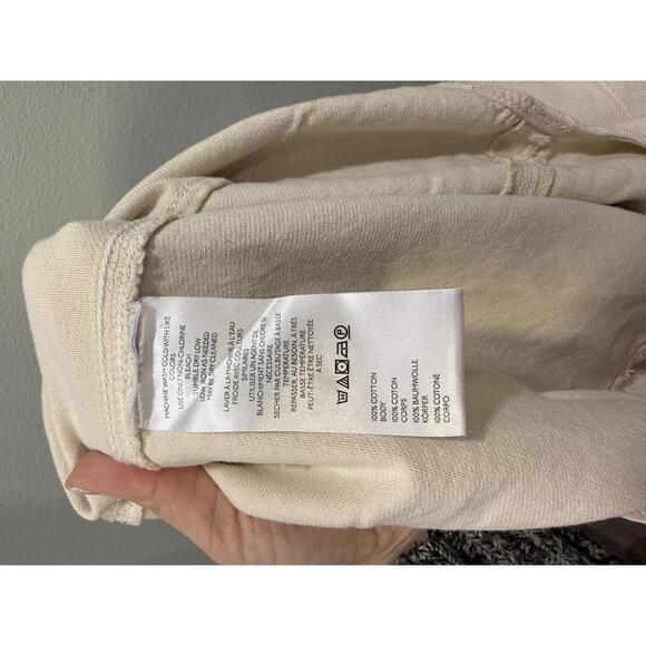 Free People High Roller Jumpsuit, Women's Medium, Cream Denim, NWOT - Picture 7 of 7